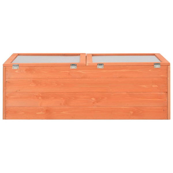 vidaXL Wooden Cold Frame 100x50x34 cm