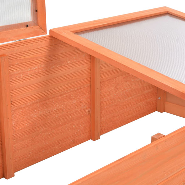 vidaXL Wooden Cold Frame 100x50x34 cm