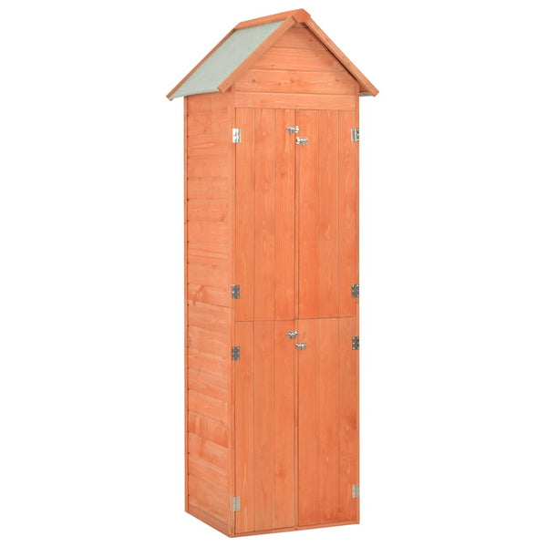 vidaXL Garden Storage Shed 71x60x213 cm Wood