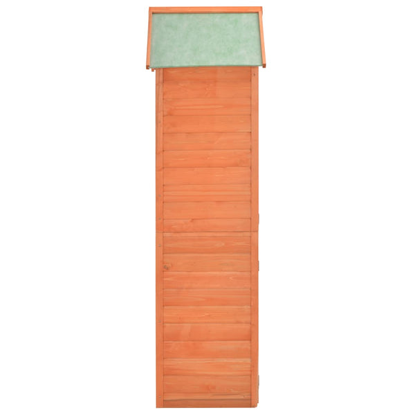 vidaXL Garden Storage Shed 71x60x213 cm Wood