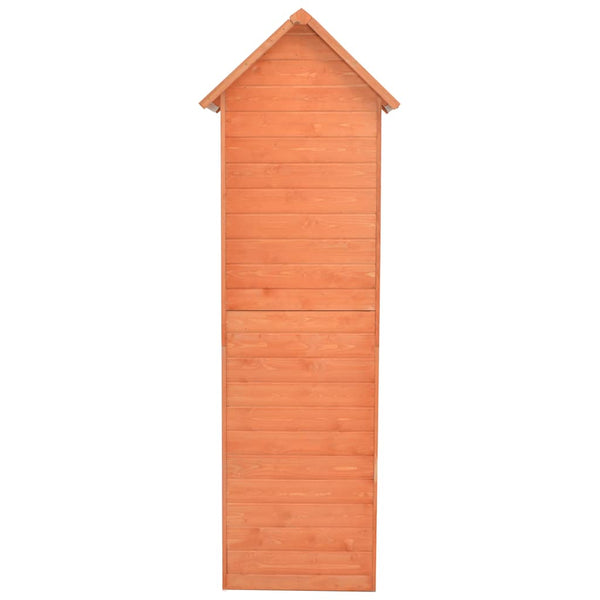 vidaXL Garden Storage Shed 71x60x213 cm Wood