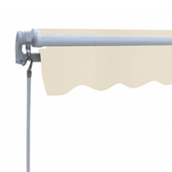 vidaXL Manual Retractable Awning 300 cm Cream