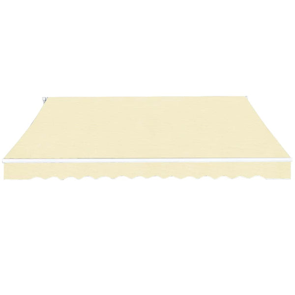 vidaXL Retractable Awning 400 cm Cream