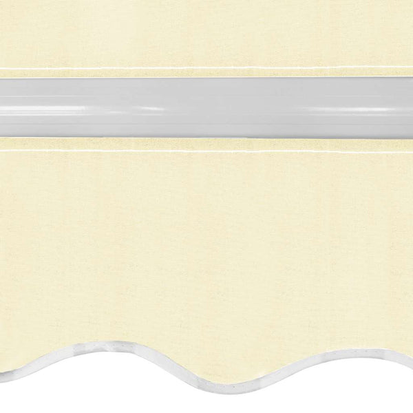 vidaXL Retractable Awning 400 cm Cream