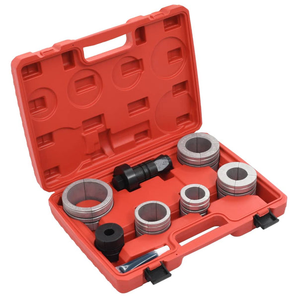vidaXL 8-piece Tube Expander Set Carbon Steel and Aluminum