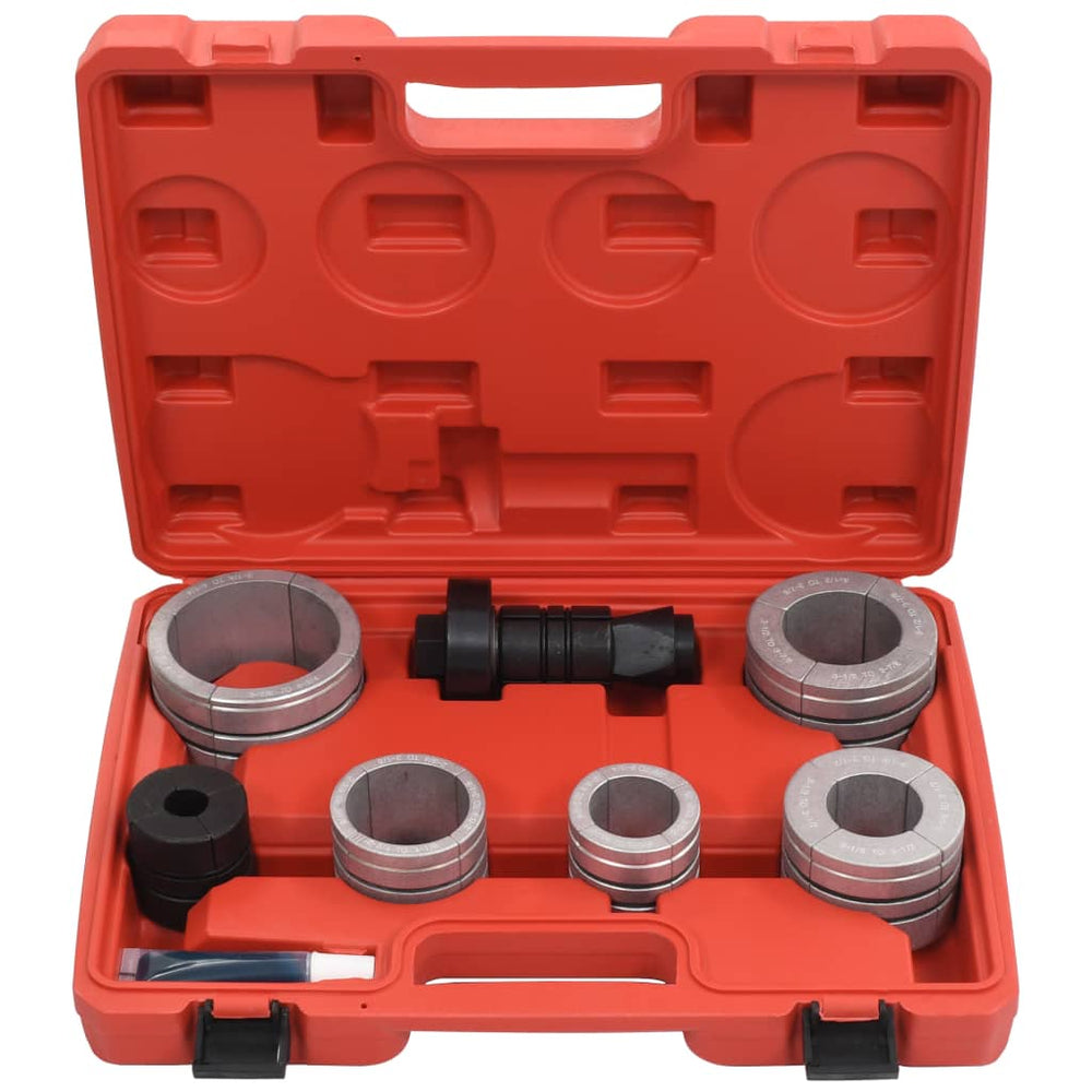 vidaXL 8-piece Tube Expander Set Carbon Steel and Aluminum