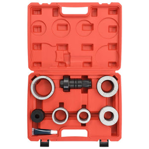 vidaXL 8-piece Tube Expander Set Carbon Steel and Aluminum