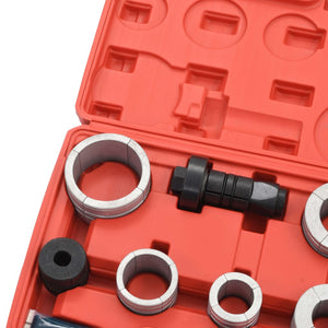 vidaXL 8-piece Tube Expander Set Carbon Steel and Aluminum