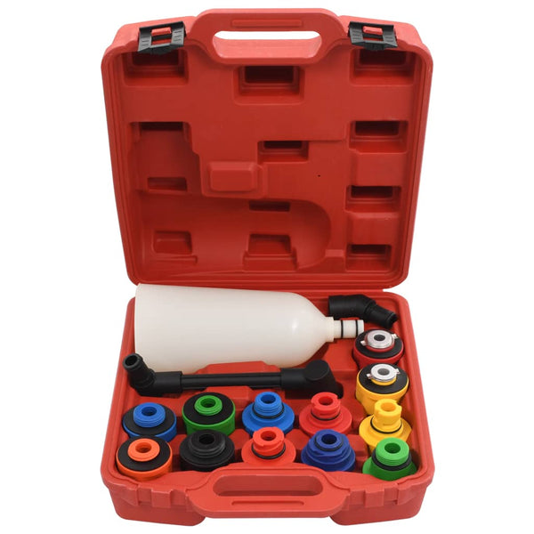 vidaXL 15-piece Engine Oil Filler Funnel Set