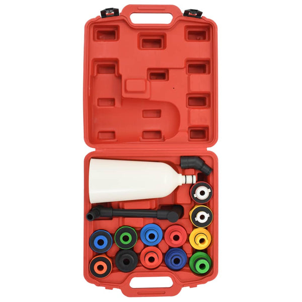 vidaXL 15-piece Engine Oil Filler Funnel Set