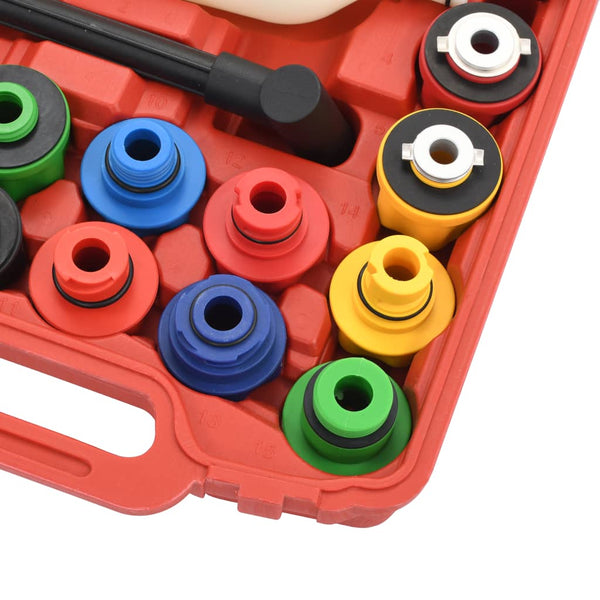 vidaXL 15-piece Engine Oil Filler Funnel Set