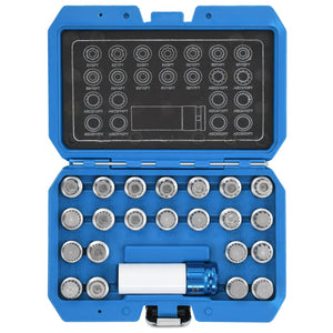 vidaXL 23-piece Wheel Lock Removal Tool Set for VAG