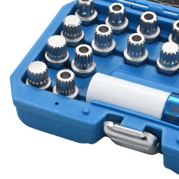 vidaXL 23-piece Wheel Lock Removal Tool Set for VAG