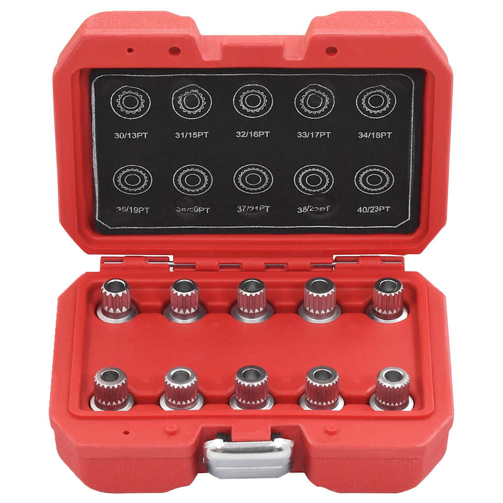 vidaXL 10-piece Wheel Nut Set Rim Lock for BMW