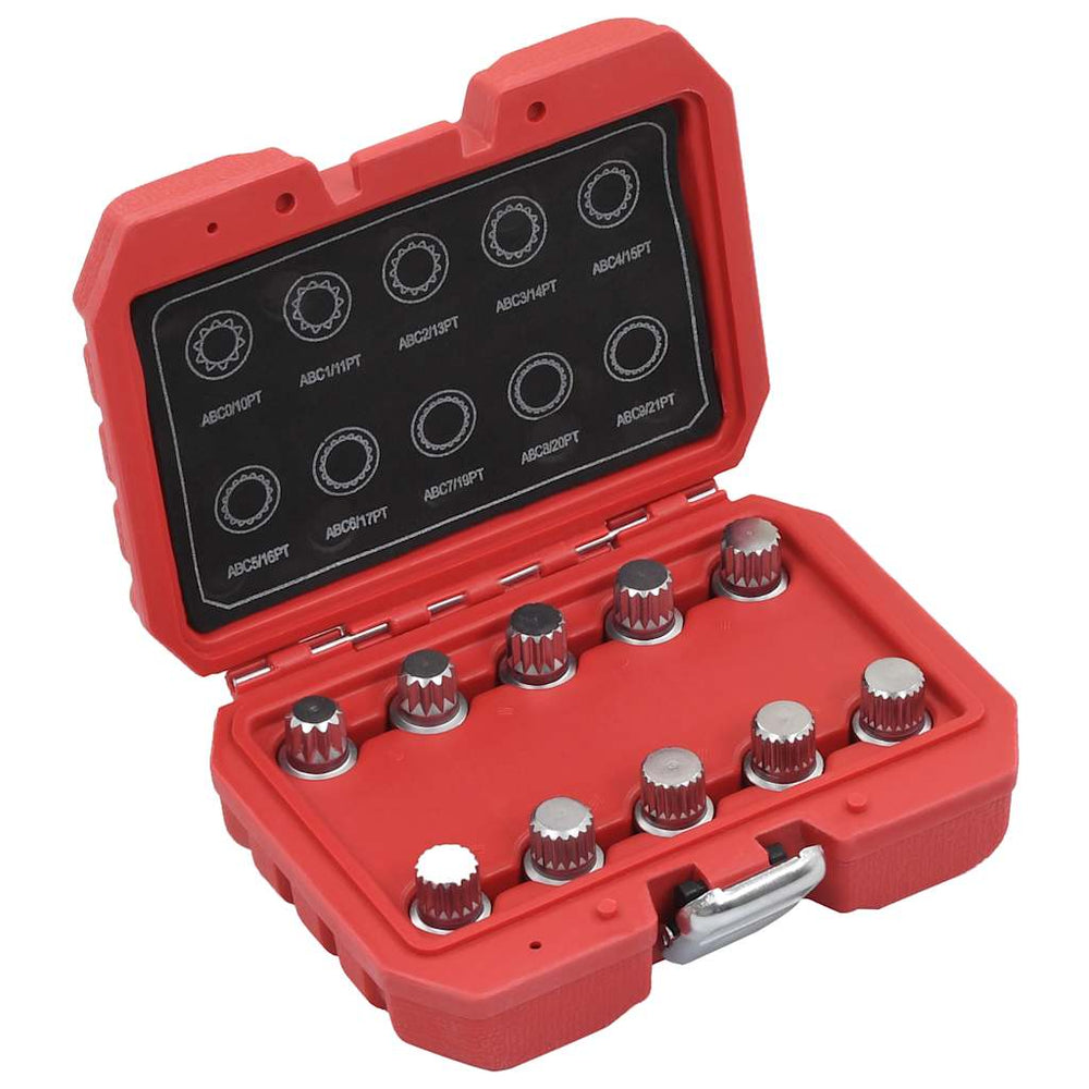vidaXL 10-piece Wheel Nut Set for VW