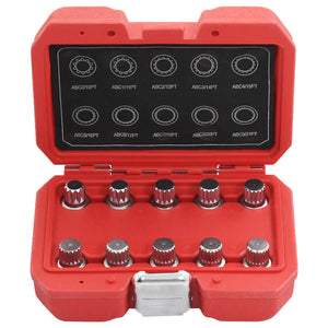 vidaXL 10-piece Wheel Nut Set for VW