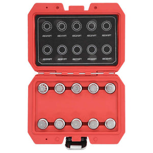 vidaXL 10-piece Wheel Nut Set for VW