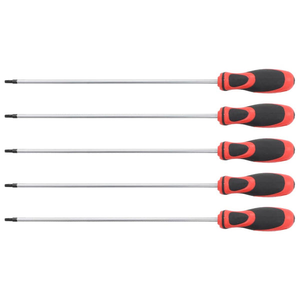 vidaXL 5-piece Torx Screwdriver Set 300 mm