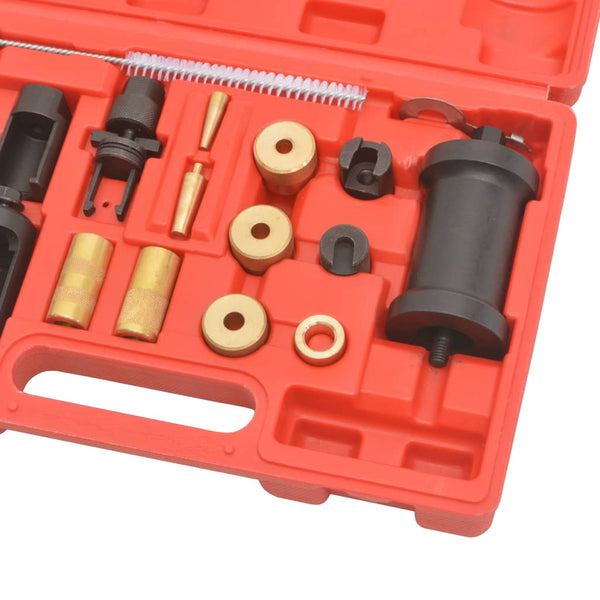 vidaXL 18-piece Injector Tool Kit for Installation & Removal VAG VW Petrol
