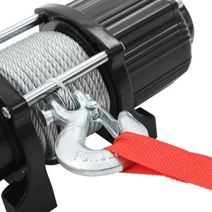 vidaXL Electric Winch 12 V 4500 lbs 2040 kg with Remote Control