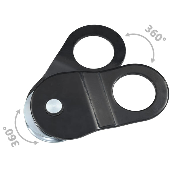 vidaXL Pulley Steel 10 Ton