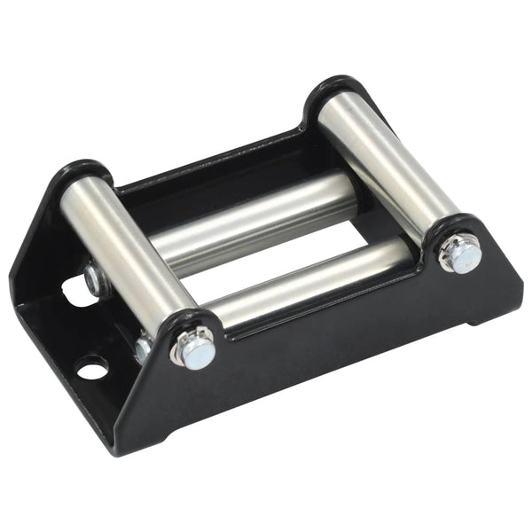 vidaXL 4-Way Roller Fairlead Steel 1500-3000 lbs