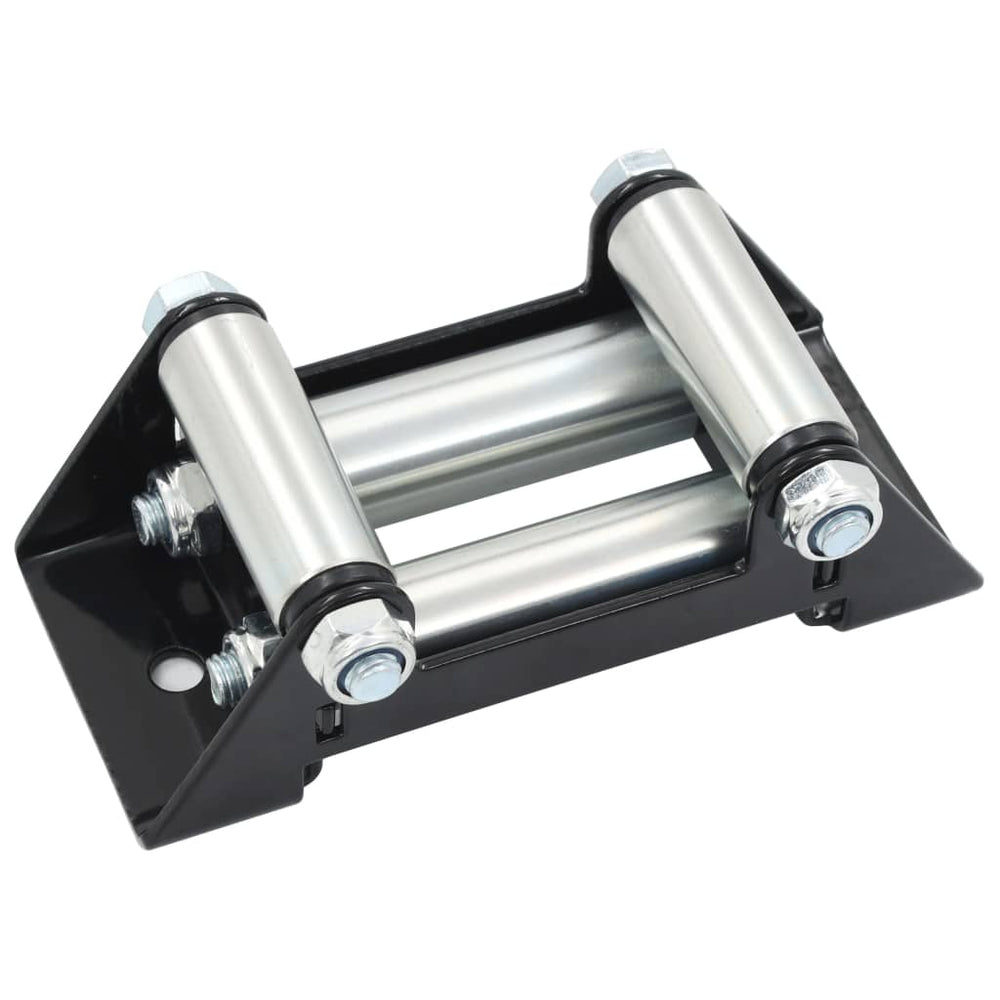 vidaXL 4-Way Roller Fairlead Steel 3500-4500 lbs