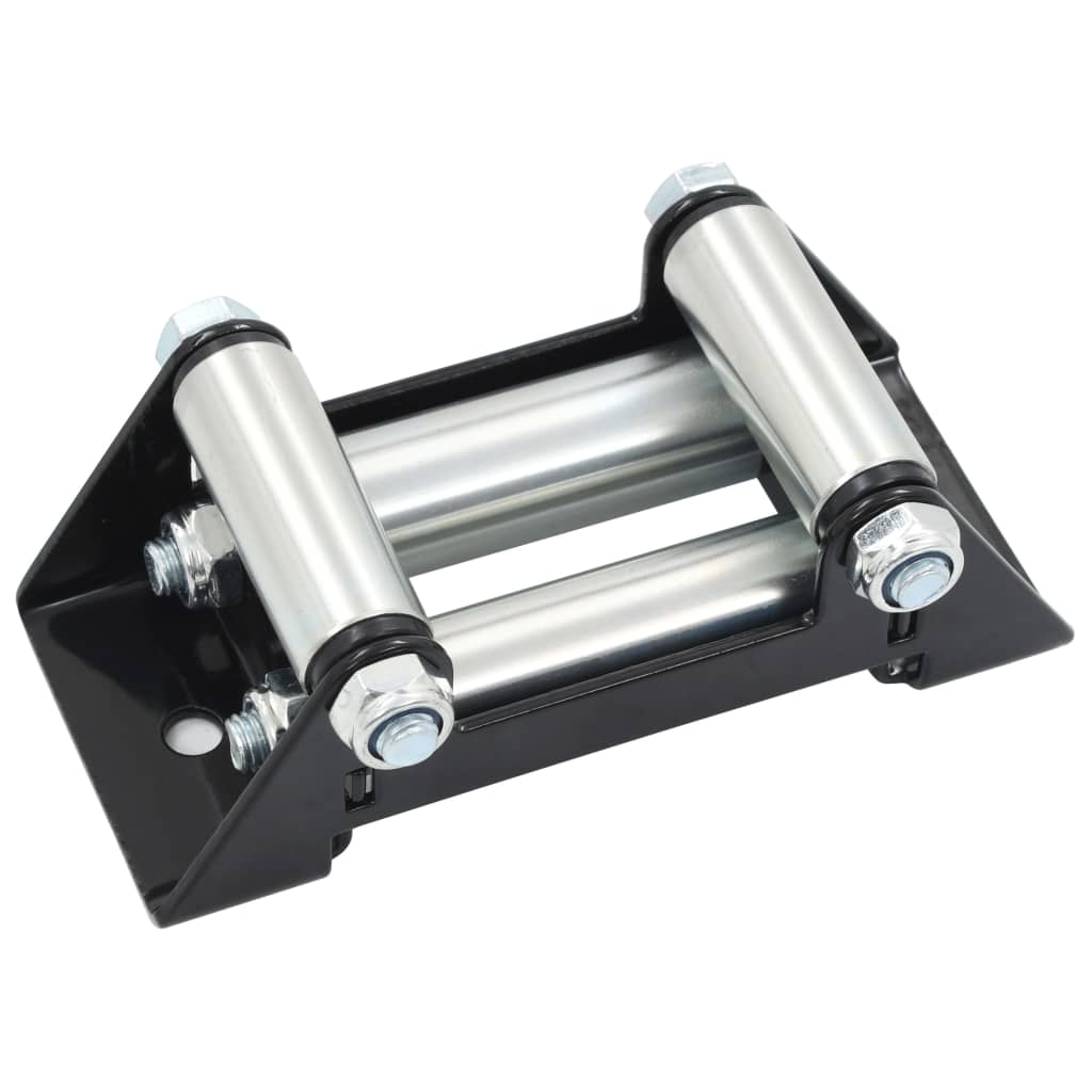 vidaXL 4-Way Roller Fairlead Steel 3500-4500 lbs