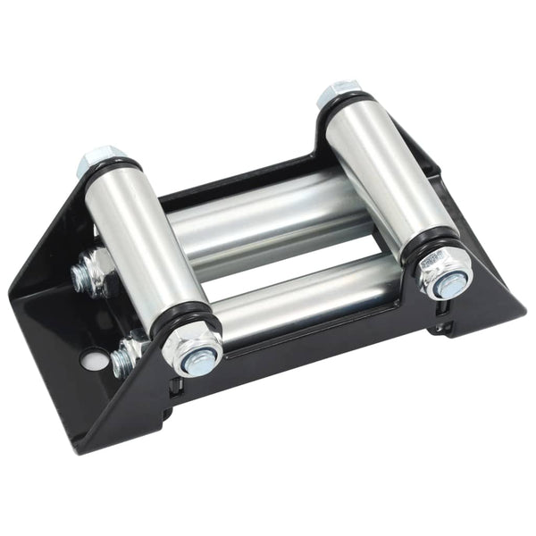 vidaXL 4-Way Roller Fairlead Steel 3500-4500 lbs