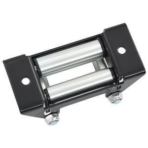 vidaXL 4-Way Roller Fairlead Steel 3500-4500 lbs