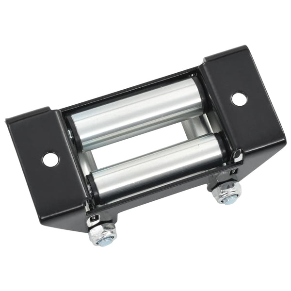 vidaXL 4-Way Roller Fairlead Steel 3500-4500 lbs