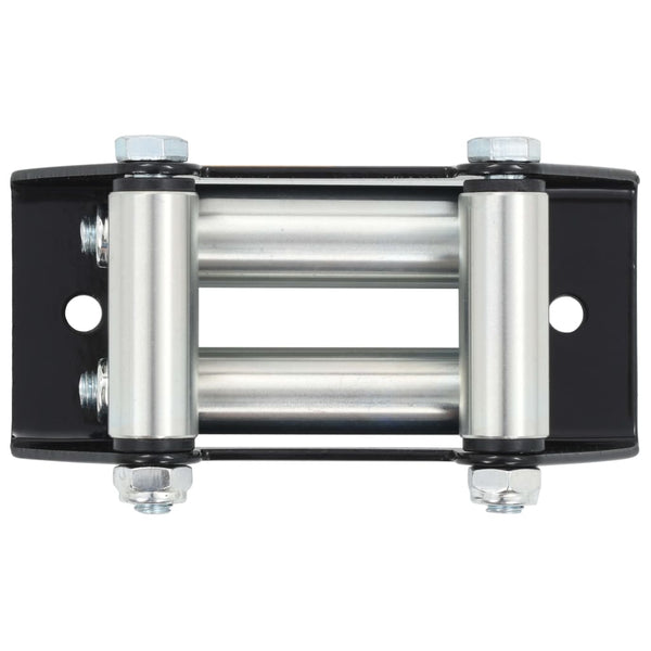 vidaXL 4-Way Roller Fairlead Steel 3500-4500 lbs