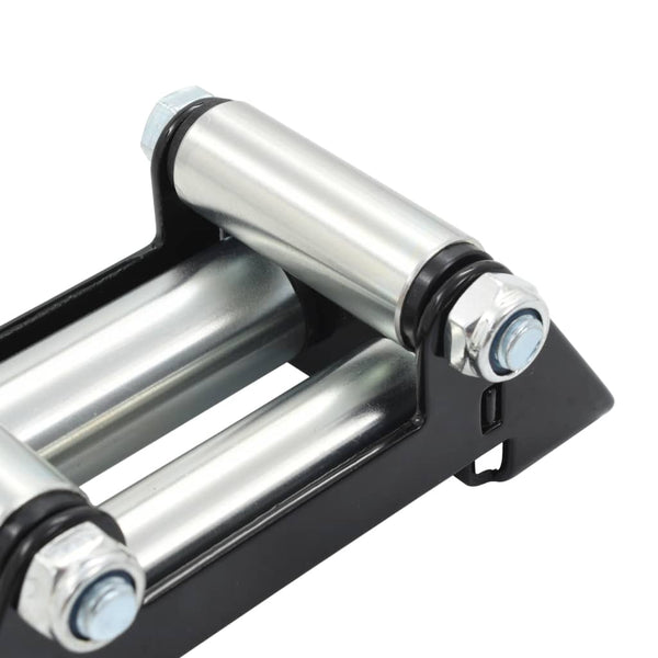 vidaXL 4-Way Roller Fairlead Steel 3500-4500 lbs