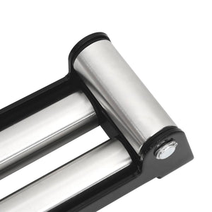 vidaXL 4-Way Roller Fairlead Steel 8000-13000 lbs