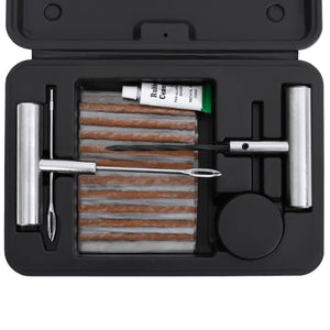 vidaXL 27-Piece Car Tire Repair Kit