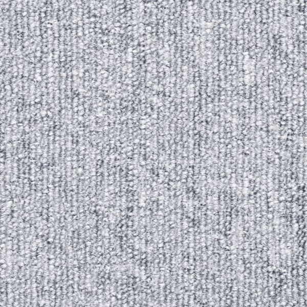 vidaXL 15-Piece Light Grey Stair Mats 56 x 17 x 3 cm