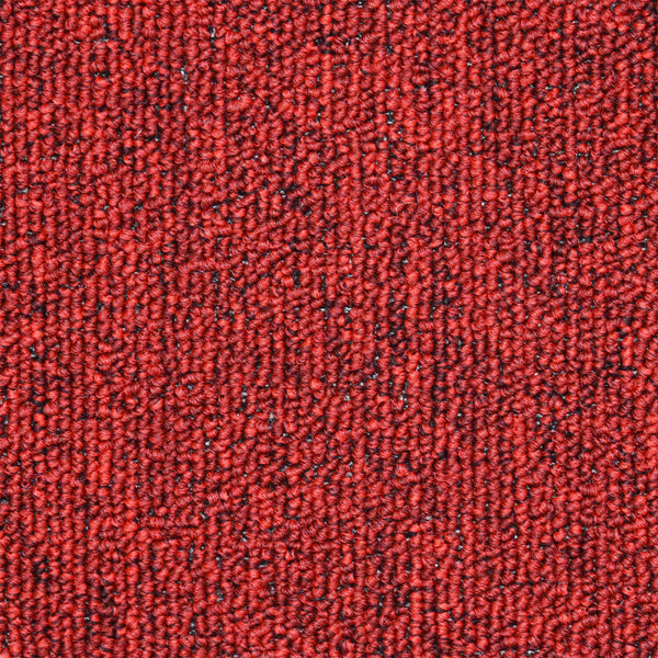 vidaXL Step Mats 15 pcs. 56x17x3 cm Red Half Round