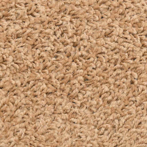 vidaXL Stair Mats 15 pcs. 56x17x3 cm Beige Half Round