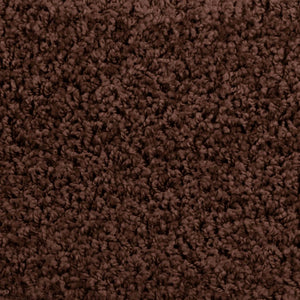 vidaXL Stair Mats 15 pcs. 65x21x4 cm Brown Half-Round Large