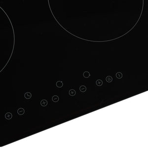 vidaXL Ceramic Hob with 4 Plates Touch Control 6600 W