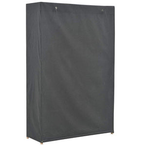 vidaXL Wardrobe Grey 110 x 40 x 170 cm Fabric