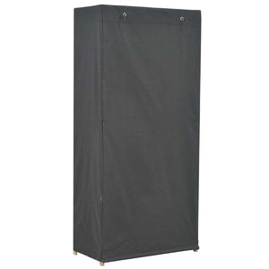 vidaXL Wardrobe Grey 79 x 40 x 170 cm Fabric