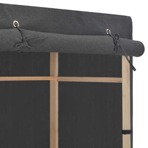 vidaXL Wardrobe Grey 79 x 40 x 170 cm Fabric