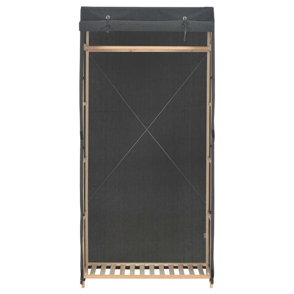vidaXL Wardrobe Grey 79 x 40 x 170 cm Fabric