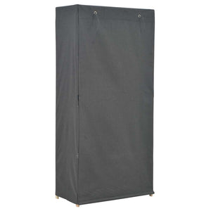 vidaXL Wardrobe Grey 79 x 40 x 170 cm Fabric