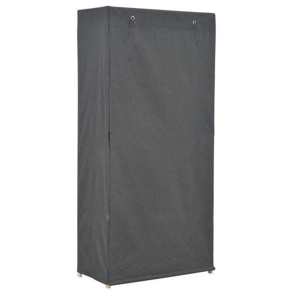 vidaXL Wardrobe Grey 79 x 40 x 170 cm Fabric