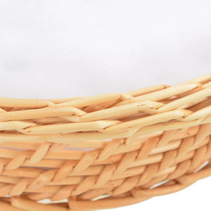 vidaXL Cat Scratching Post Sisal Natural Willow Wood