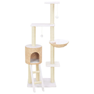 vidaXL Cat Scratching Post Sisal Seagrass