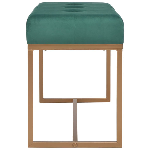 vidaXL Bench 80 cm Green Velvet