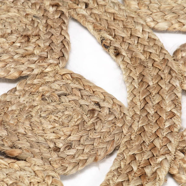 vidaXL Rug Hand Braided Jute 150 cm